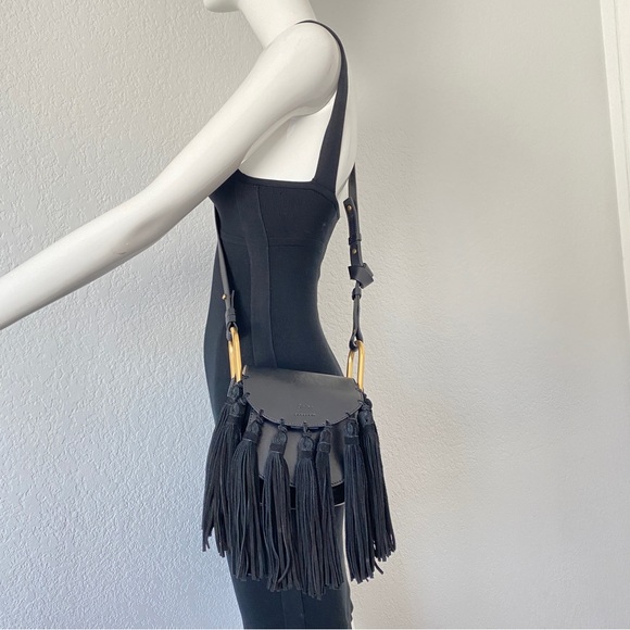 Chloe Hudson Fringe Tassel Mini bag - Picture 12 of 15
